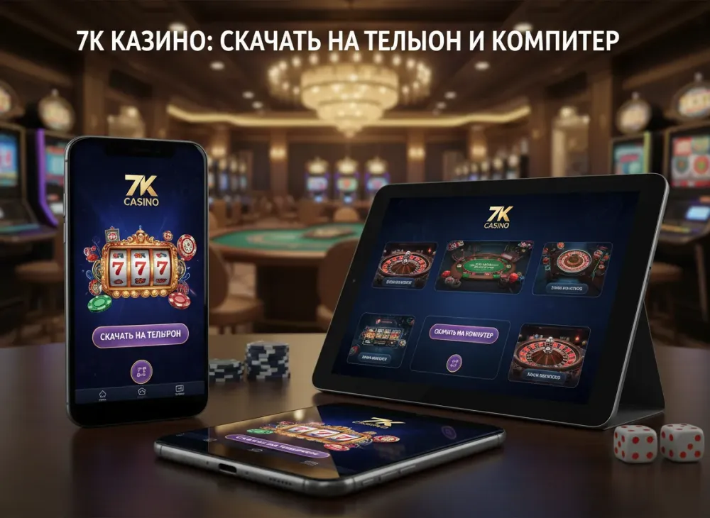 7к казино скачать на телефон и компьютер